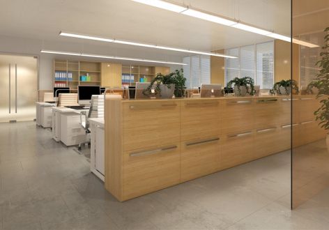 900平米现代风格办公室装修案例