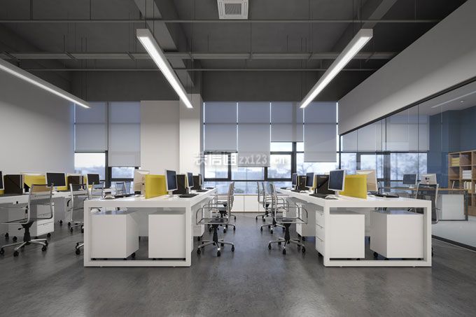 400平米现代风格办公室装修案例