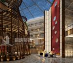 广州酒店轻奢风格16000平米装修案例