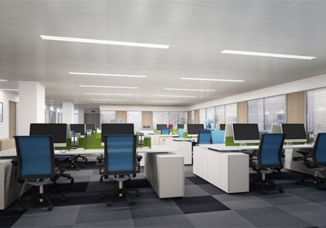 办公室现代风格860平米装修案例