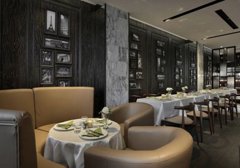 西式餐厅500平方米现代风格装修案例