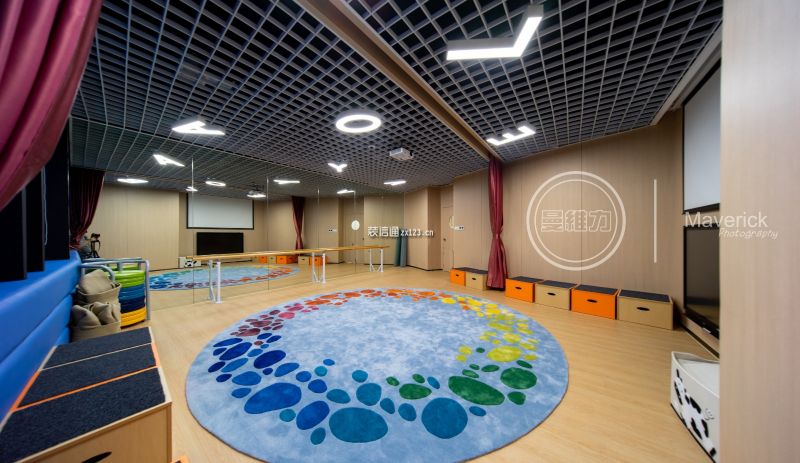 1500平米百奥国际幼教中心现代简约装修案例