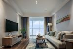 美林湖畔140㎡两居室现代美式风格装修案例