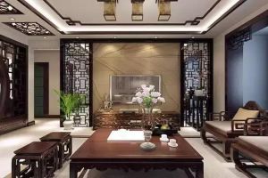 中式客厅装修如何省钱