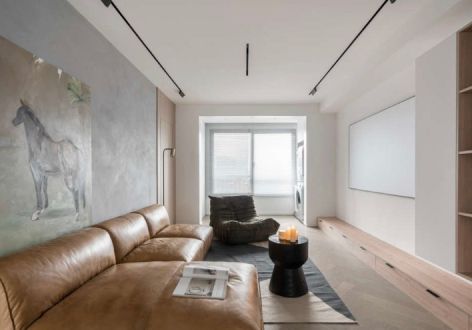 西锦国际145平四居室现代简约风格装修案例