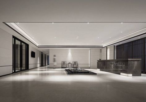 广州办公空间2660平米现代风格装修案例