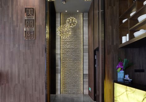 广州餐厅459平米轻奢风格装修案例
