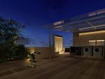 二沙岛棕榈园192㎡别墅极简风格装修案例