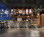 咖啡厅工业风格270平米装修案例