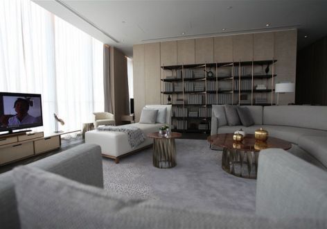 紫竹林88㎡现代风格二居室装修案例