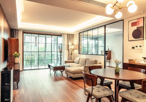 佳乐国际城130平三居室日式风格装修案例