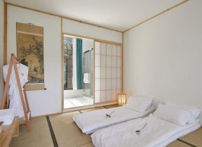 成都日式风格民宿客房装修设计图