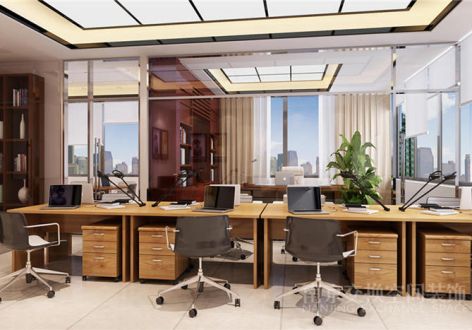 办公室现代风格520平米装修案例