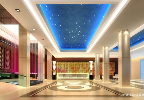酒店现代风格4500平米装修案例
