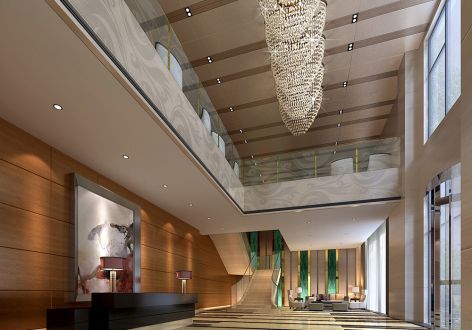 酒店现代风格5600平米装修案例