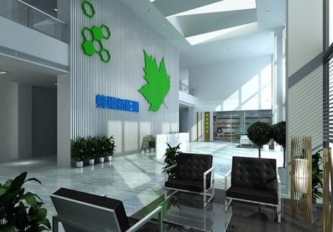 新能源公司14000㎡办公楼现代风格装修案例