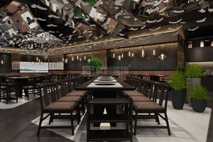 西安餐飲店面裝修技巧