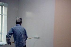 墙面油漆施工