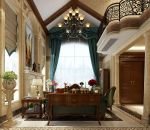 保利十二橡树500㎡平米美式风格别墅装修案例