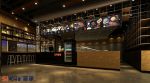 武汉餐厅时尚工业风88平米装修案例