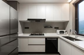 成都三室二厅现代简约厨房装修实图