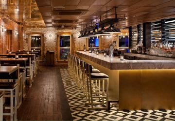 酒吧餐厅现代风格300平米装修案例