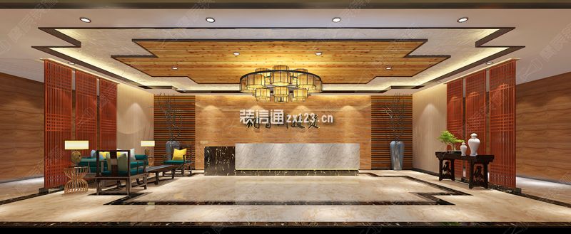 郑州办公空间现代风格2000平米装修案例