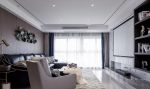 祥源·金港湾现代风格126平米三居室设计效果图案例