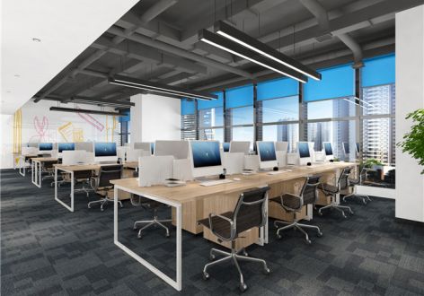 办公室现代风格650平米装修案例