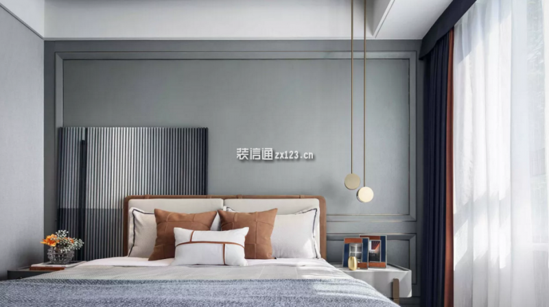 万科阳光城·翡翠之光现代风格135平米四居室装修效果图案例