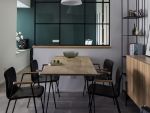 蓝润·春风林语现代风格80平米二居室装修效果图案例