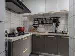 蓝润·春风林语现代风格80平米二居室装修效果图案例