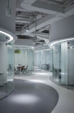 400平米现代网络公司办公室装修案例