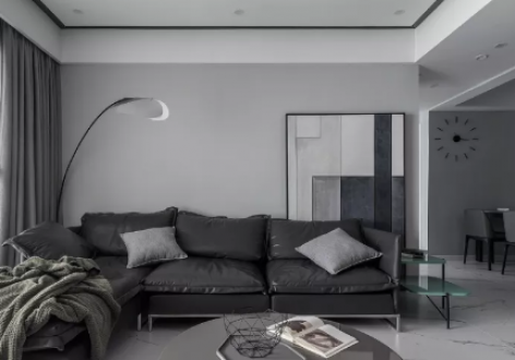 金鹏·壹品天成现代风格126平米三居室设计效果图案例