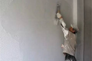 贴壁纸墙面处理