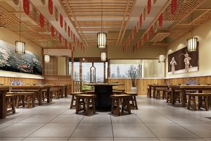 中式餐饮店设计风格