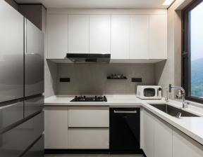 白色厨房装修效果图大全 简约厨房装修设计