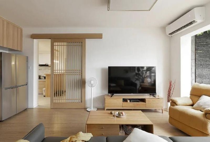 滨江嘉年华日式风格73平米二居室装修案例