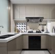 120平方现代风格新房厨房装修设计图