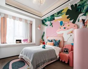 120平方新房女儿卧室装修设计实景图