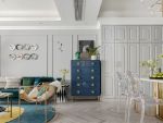 碧桂园·凤凰台轻奢风格101平米二居室装修效果图案例