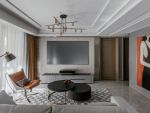 大唐书香世家轻奢风格155平米三居室设计效果图案例