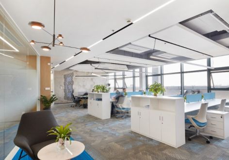 办公室现代风格850平米装修案例
