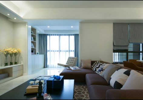 龙湾一号148平米现代风格四居室装修案例