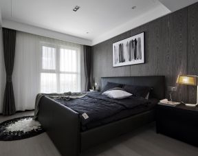 现代风格卧室效果 卧室背景墙装饰设计