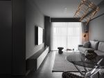 恒大中央公园现代风格130平米三居室设计效果图案例