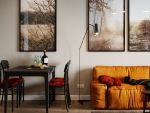 阳光·白鹭洲现代风格133平米三居室设计图案例