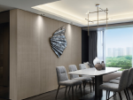 世茂福晟·青城壹品现代风格180平米四居室设计效果图案例