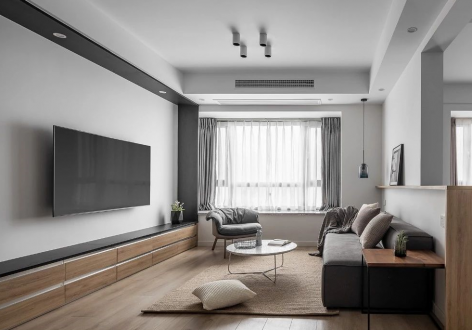 东城壹品日式风格96平米三居室设计效果图案例
