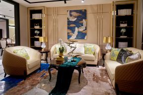 新古典风格客厅装修 客厅沙发效果图 客厅沙发效果